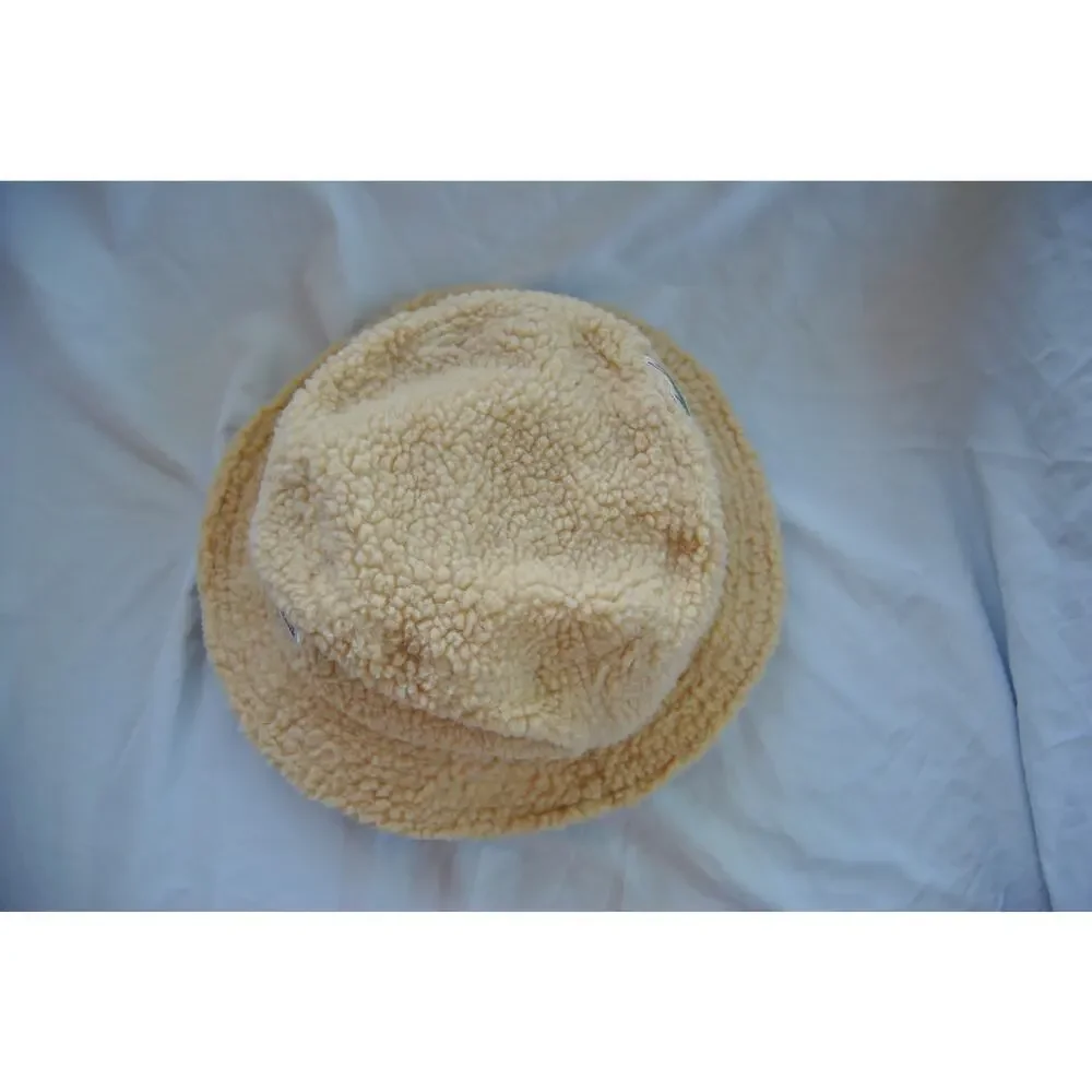 Tampa Bay Devil Rays Tan Sherpa/Fuzzy Bucket Hat